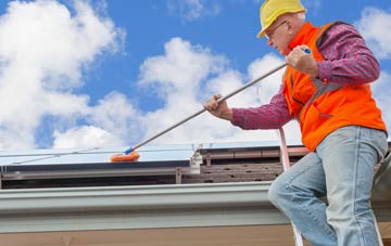 Bridgeholm Green soft wash roof cleaning